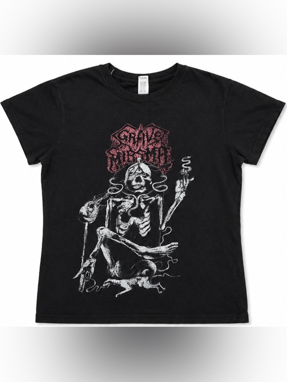 Grave Miasma “Awakening” T-Shirt Black Death Metal Official Band Merch Size M